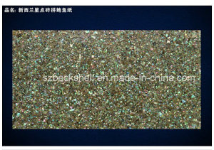 New Zealand Abalone Shell Sheet in Stars