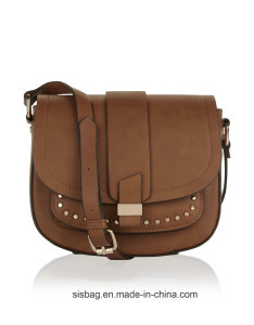 New Fashion Mini Saddle Bag PU Lady Cross Body Bag