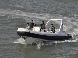 Liya 7.5m Rigid Boats Central Console Boat Inflatable Hard Bottom Boats